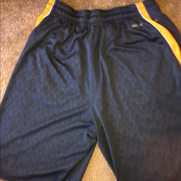 🔥🚹Lg Nike KD BBall Shorts,Blue/Orange, FLAWLESS! - Picture 5 of 8
